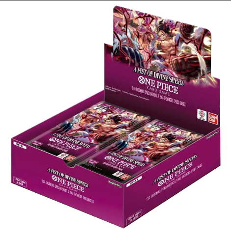 One Piece Card Game - OP11 - -A Fist of Divine Speed - Booster Display